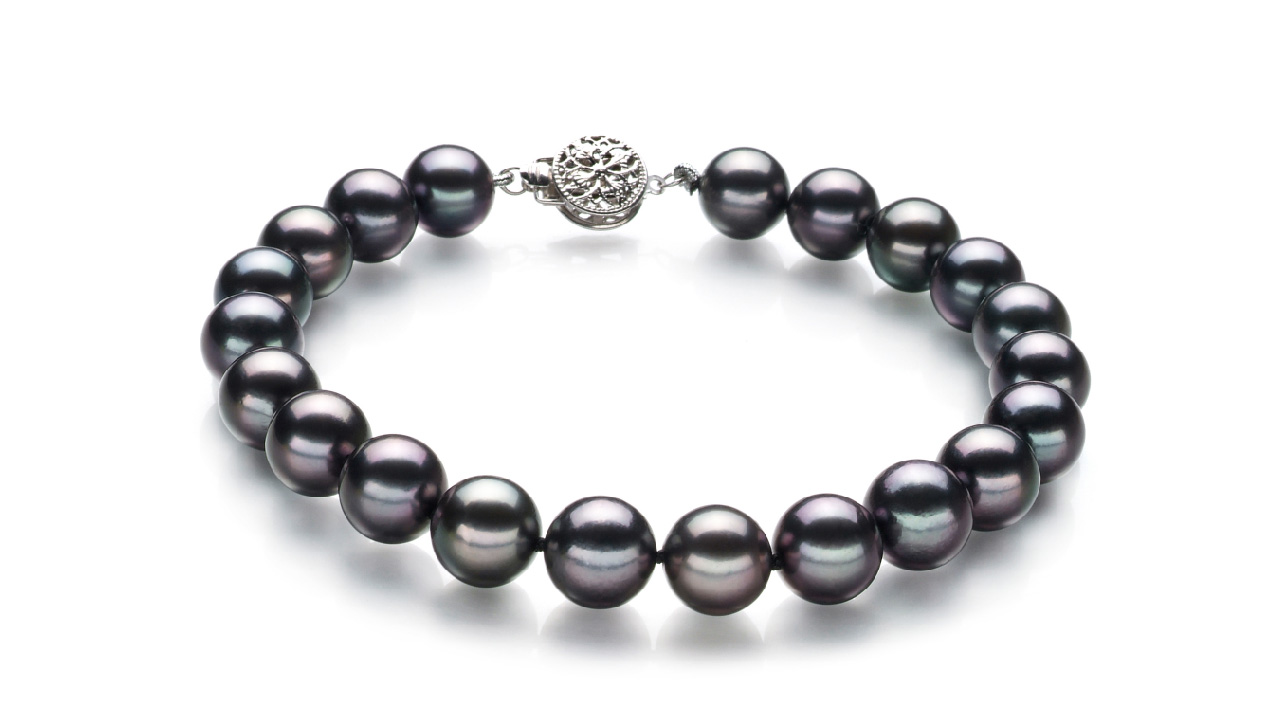 Cheap Black Pearl Jewellery For Sale Buy Online At PearlsOnly Com Au   Black AK B 2x 